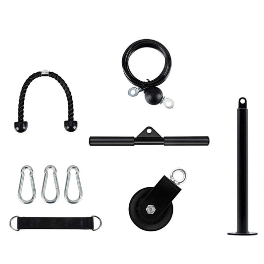 Set de cuerdas y poleas para entrenamiento