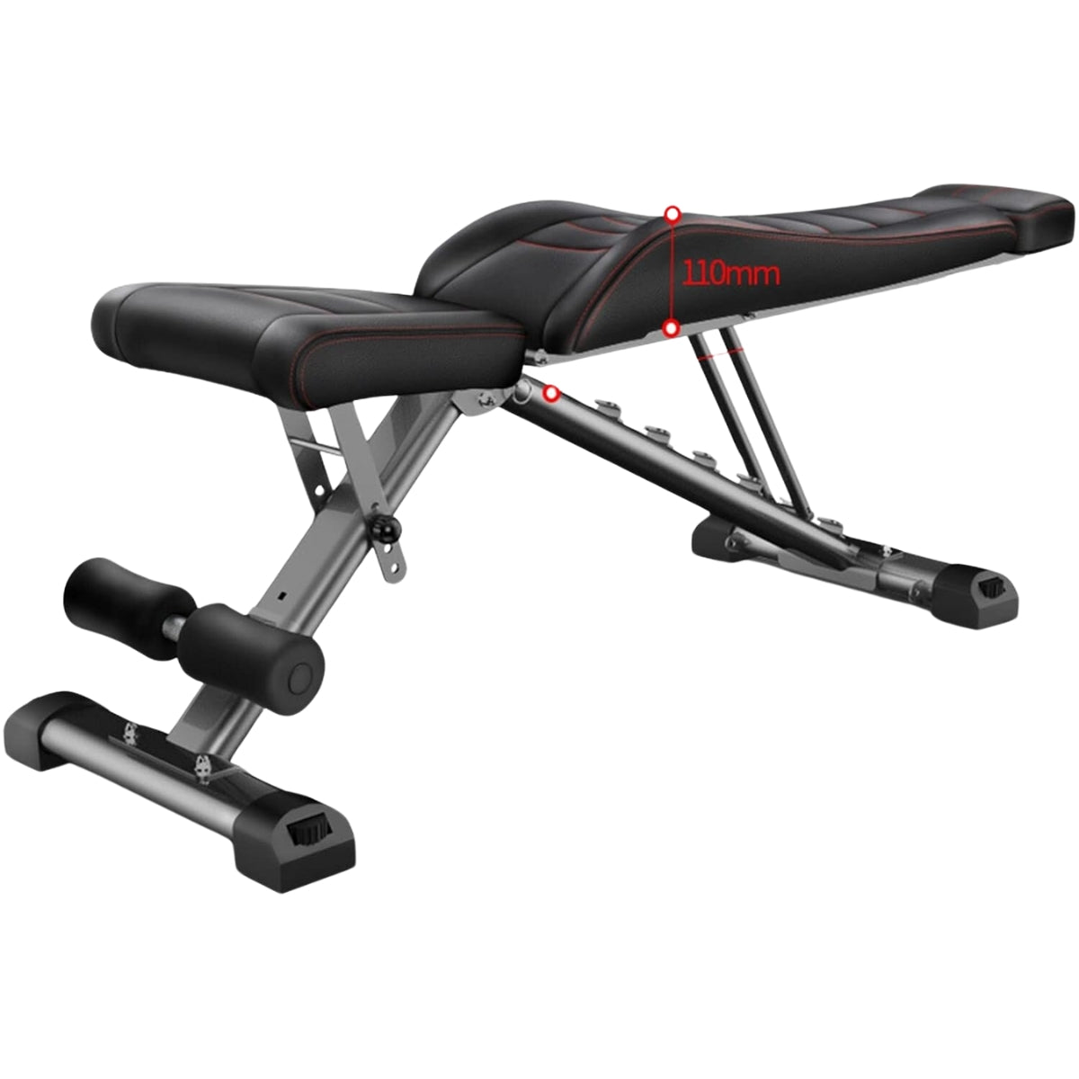 Banco de pesas ajustable para gimnasio