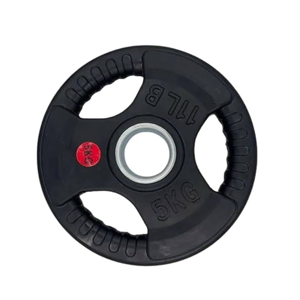 Discos Olímpico Plastificado 3 Agarres 10 kg