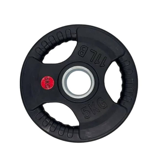 Discos Olímpico Plastificado 3 Agarres 10 kg