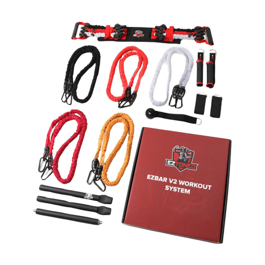 Kit de entrenamiento elásticos Ezbar V2