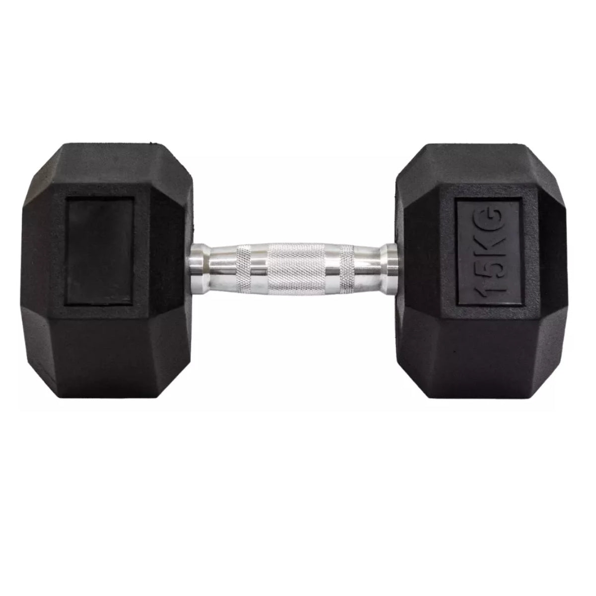 Mancuerna Pesa Hexagonal Engomada 15kg