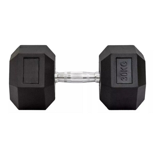 Mancuerna Pesa Hexagonal Engomada 30kg
