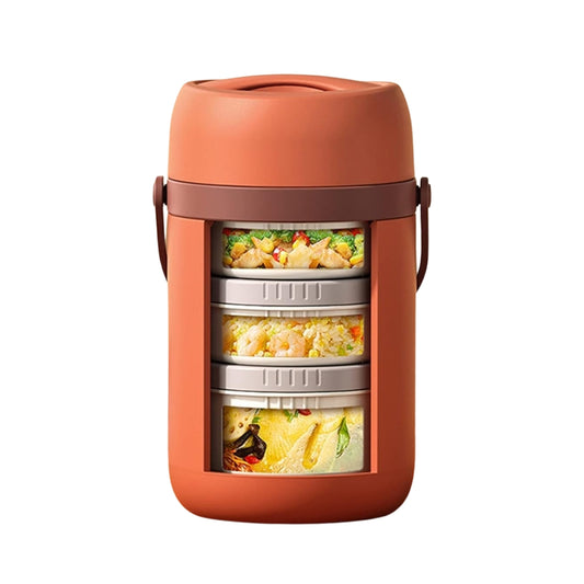 Vianda lunchera térmica 2L 4 piezas