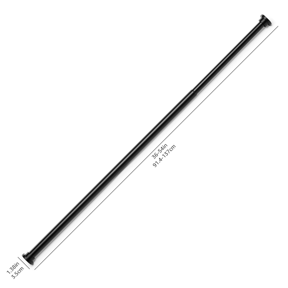 Barrote de cortina extensible 91 - 137cm