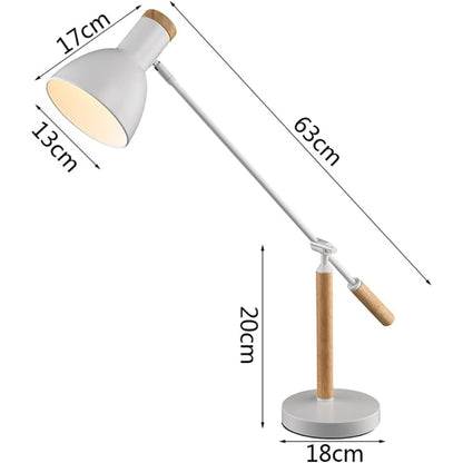 Lámpara Mesa De Luz Estilo Nordico