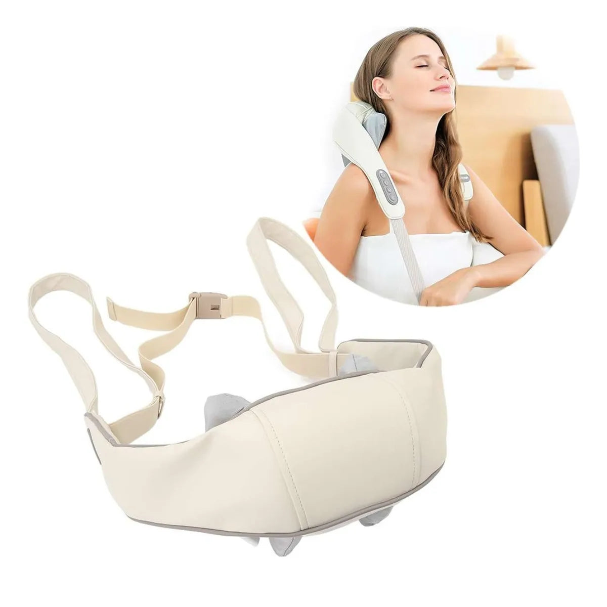 Masajeador Cuello Espalda Cervical Corporal Alivia Dolor