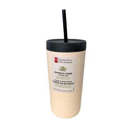 Vaso ECO bamboo con sorbito