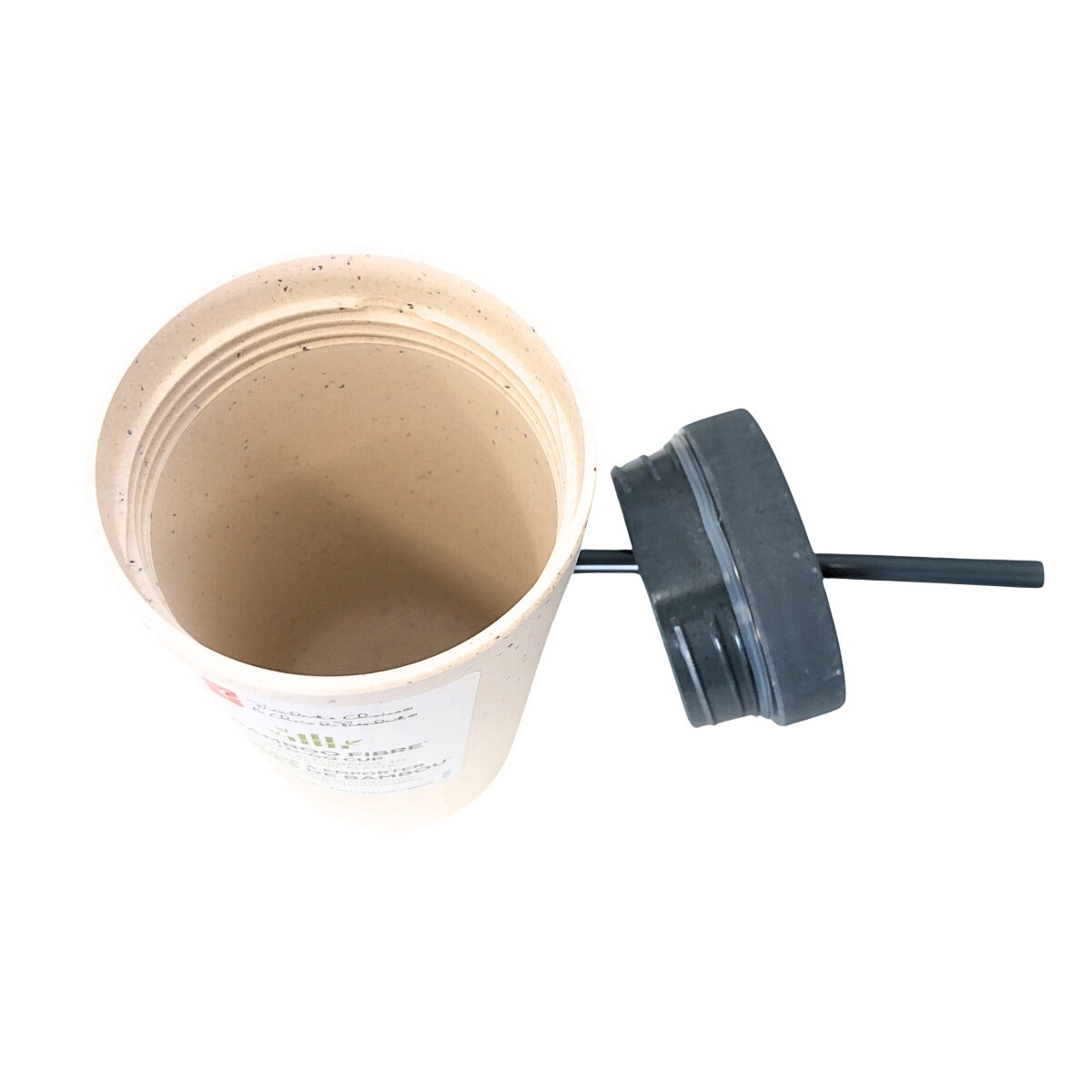 Vaso ECO bamboo con sorbito