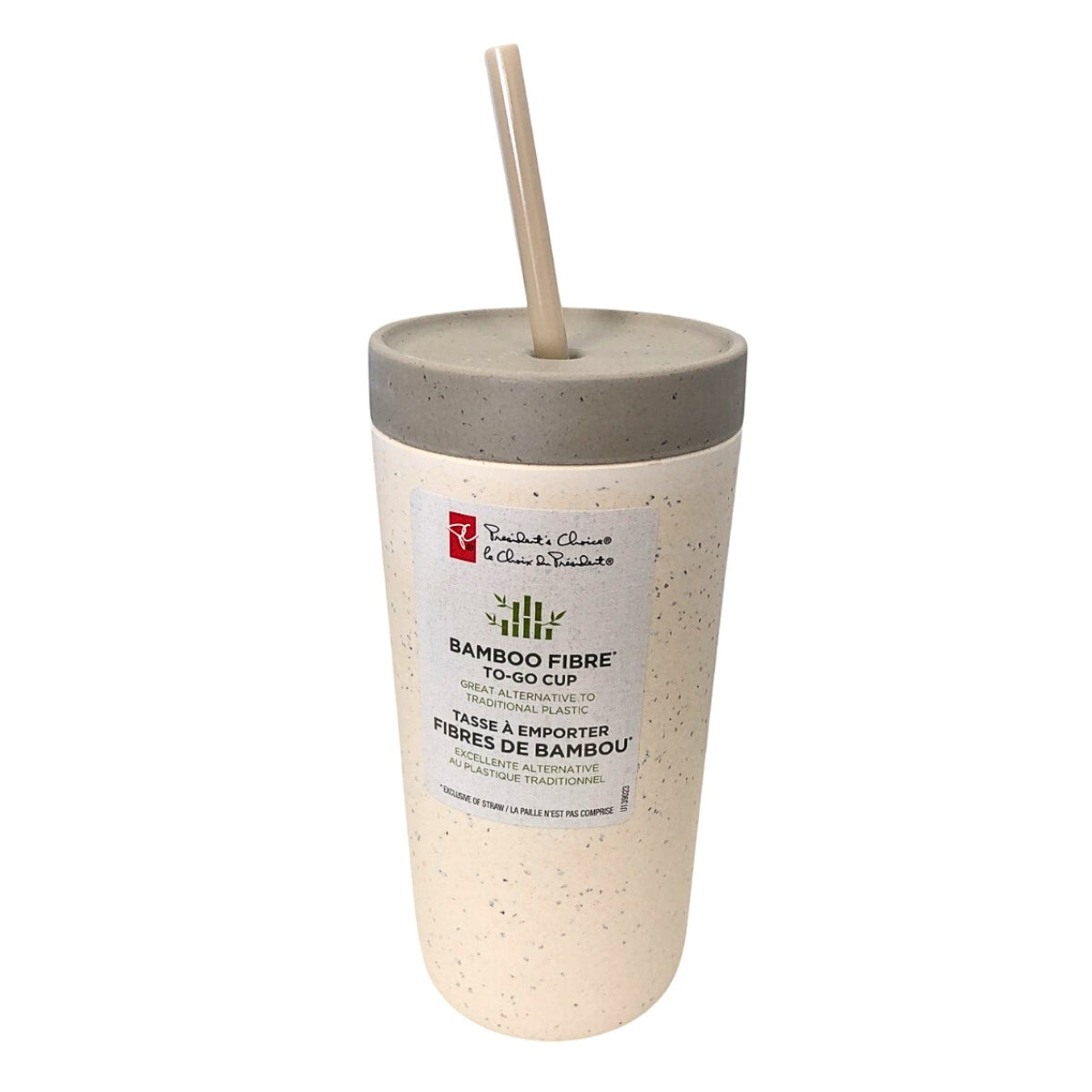 Vaso ECO bamboo con sorbito